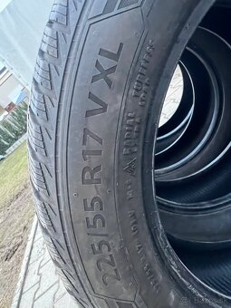 Predám zimné pneumatiky Barum 225/55 R17 V XL - 3