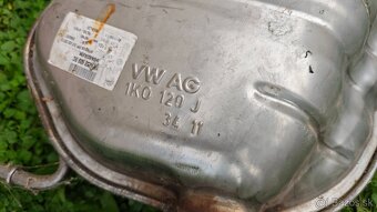 Zadný diel výfuku originál Volkswagen 1K5 253 609 BC - 3