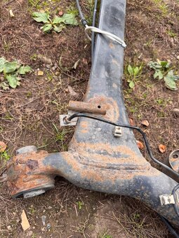 Fabia 2 combi zadná náprava, nápravnica, naprava, bubny - 3