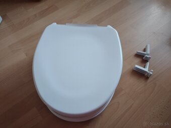 Zvyšovač WC s príklopom 14cm nový - 3