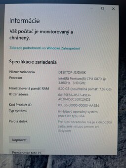 Počítač Dell zostava PC monitor - 3
