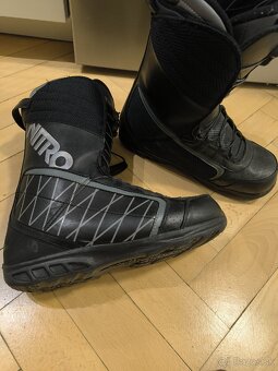 Snowboardové topánky pánske Nitro, veľ. 45 1/3 - 3