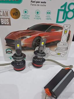 LED ŽIAROVKY H7 - 180W - CANBUS - 20 000 Lm - 3