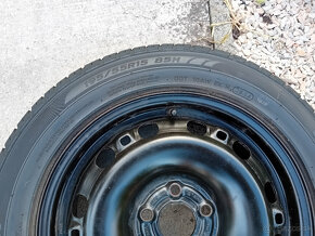 15" plech disk orig FABIA 5x100 + 195/55/15 ako REZERVA - 3