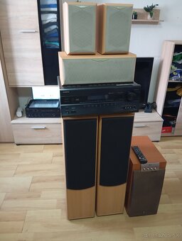 Jamo reproduktory zosilňovač onkio tx-sr608 - 3