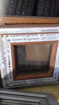plastove okna zlaty dub , dvere vchodove ,okna male - 3