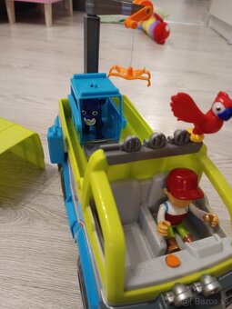 Vozidlo Paw Patrol Jungle v teréne - 3