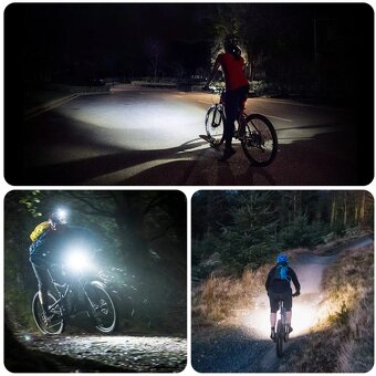 Veľmi Kvalitné Smart LED Svetlá na Bike - nabíjateľné - 3