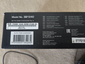 Predam Creative Sound Blaster SB1240 X-Fi HD - 3