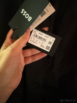 Čierna pánska bunda Boss - 3