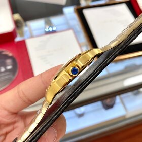 Dámske hodinky Cartier Santos de Cartier Gold - 3