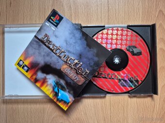 Predám hru na PS1 Destruction Derby - 3