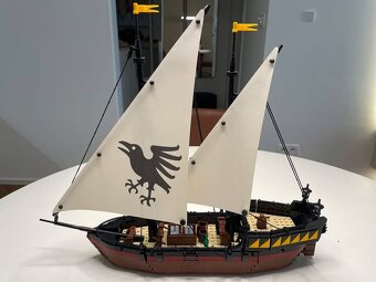 Lego Castle - The Raven Claw loď aj s unikátnou družinou - 3