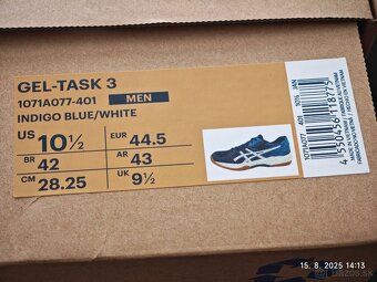 Halovky Asics, úplne nové nenosené cca 9 - 9.5 (44) - 3