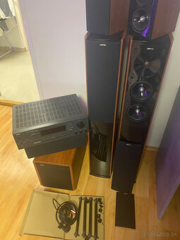 Hi-Fi zostava JAMO S606 + subwoofer + NAD receiver (b - 3