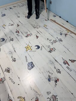 Predám / Darujem plávajúcu podlahu detský motív - 3