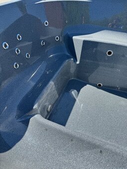 Prémiová kúpacia kaďa QUADRO SPA – 3D Granite, hydromasáž, L - 3