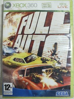 XBOX 360 + 60 GB HDD + OVLÁDAČ + 3x HRA - 3