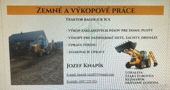 Zemné a výkopové práce - 3