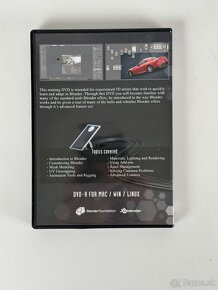 Blender CD DVD výukové videá, návody, lekcie, pluginy - 3