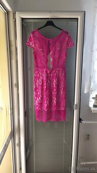 Dámske šaty Magenta ružové - 3