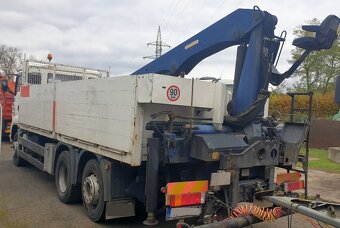 EUR4 6x2 MAN 6.7m+HR 13m Palfinger vidle rotátor - 3