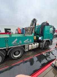 MB Actros 2644 - 6x4 – Valník + HR-Palfinger PK 24001 K - 3