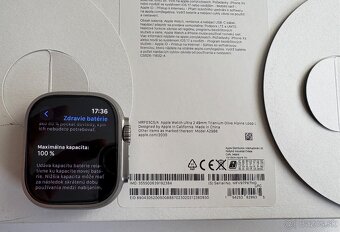 Apple Watch Ultra 2 49mm , Titanium Olive Alpine Loop L - 3
