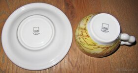 Porcelán - šálka a tanier, Thun - Made in Italy - 3