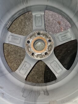 Predám 17" ALU disky 5x112 + zimné pneu - 3