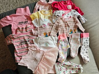 Dievčenské body veľkosť 56-62-68 - 3