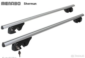 Predám uzamykateľný strešný nosič Sherman Menabo. - 3