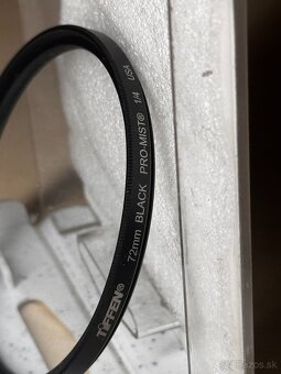 2x Tiffen Promist filter 72mm 1/8 1/4 - 3