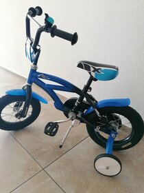 Detský bicykel Kawasaki 12" modrý - 3