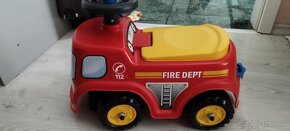 Detské odrážadlo hasičské auto - 3