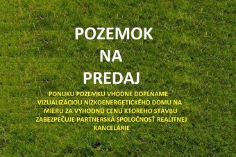 TURANY - pozemok 3930 m2,okr. Martin - 3