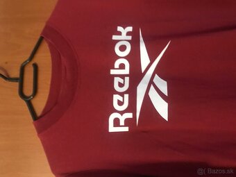 REEBOK originál bordo pánske tricko XL - 3