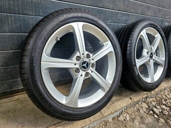 Letná Sada Mercedes 5x112 17"+Zánovné Letné Pneu 205/50 R17 - 3