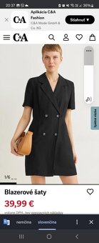 Šaty 20% ľanu vel.36 - 3