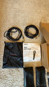Mikrofóny Shure SM58se 2 ks s káblami - 3