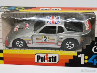 Predám kovový zberateľský model autíčka Porsche 924 Turbo - 3