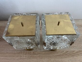 Kamenický Šenov pár lamp - 3