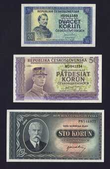 Bankovky - Republika Československá (1945) - 3