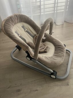 Detské lehátko BO Jungle hnedé - 3