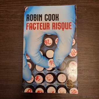 3x Robin Cook (francúzsky) - 3