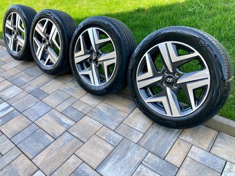 Letná sada org HYUNDAI 4x100 54,1mm 6,5J ET50 205/55 R17 - 3