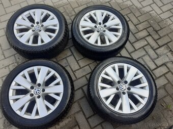 Ptedam 4 kusi zimne obutie 225/50 R17 5x112 R17 original vw - 3