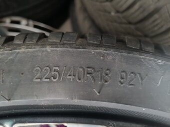ALU disky Škoda 5x112 + pneumatiky s rozmerom 225/40 R18 - 3