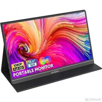 Arzopa S1 Table Portable Laptop Monitor | 15.6'' FHD 1080P - 3
