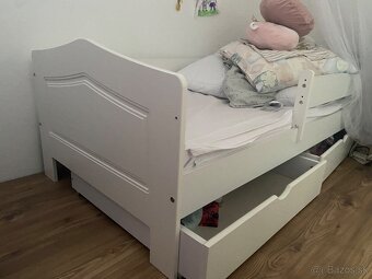 Detská posteľ biela 160x80 - 3
